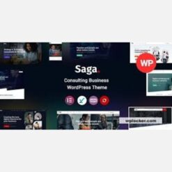 Saga v2.4 - Business Consulting WordPress Theme Free Download