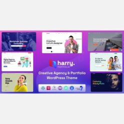 Harry v1.2.4 - Creative Agency & Portfolio WordPress Theme + RT Free Download