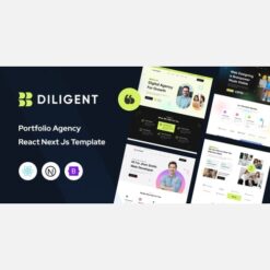 Diligent - Creative Agency & Portfolio React Next Js Template Free Download