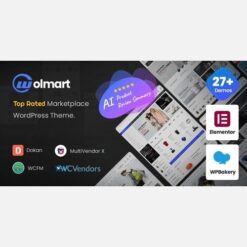 Wolmart v1.8.0 - Multi-Vendor Marketplace WooCommerce Theme Free Download